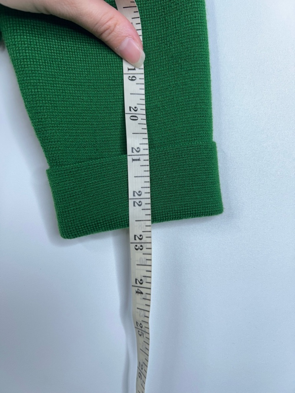 Sezane Betty Cardigan Jacket Bright Green Button-Front Merino Wool Size XS - Picture 10 of 11